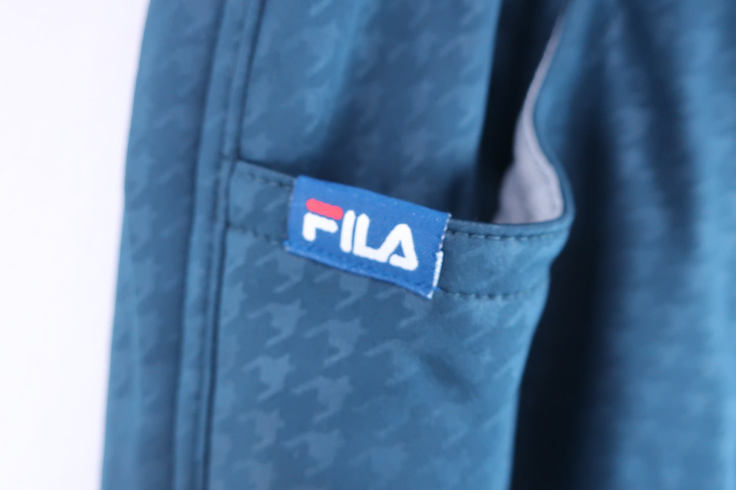 FILA GOLF(フィラゴルフ) ナイロンパンツ 緑千鳥 レディース L A-2
