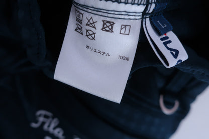 FILA GOLF(フィラゴルフ) ナイロンパンツ 緑千鳥 レディース L A-6
