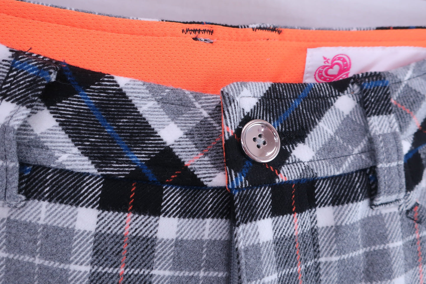 VIVA HEART(ビバハート) パンツ 白黒チェック レディース 42 A-2