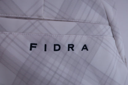 FIDRA(フィドラ) パンツ 白チェック レディース XL A-4