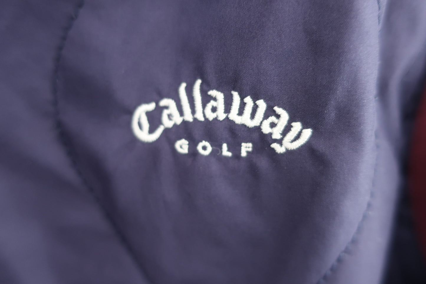 Callaway(キャロウェイ) ハーフジップスニード ネイビー レディース L B-2