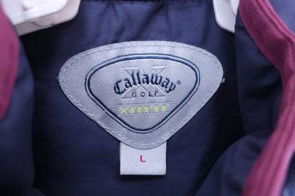 Callaway(キャロウェイ) ハーフジップスニード ネイビー レディース L B-3