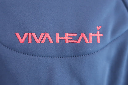 VIVA HEART(ビバハート) ブルゾン 赤ネイビー レディース 42 A-4