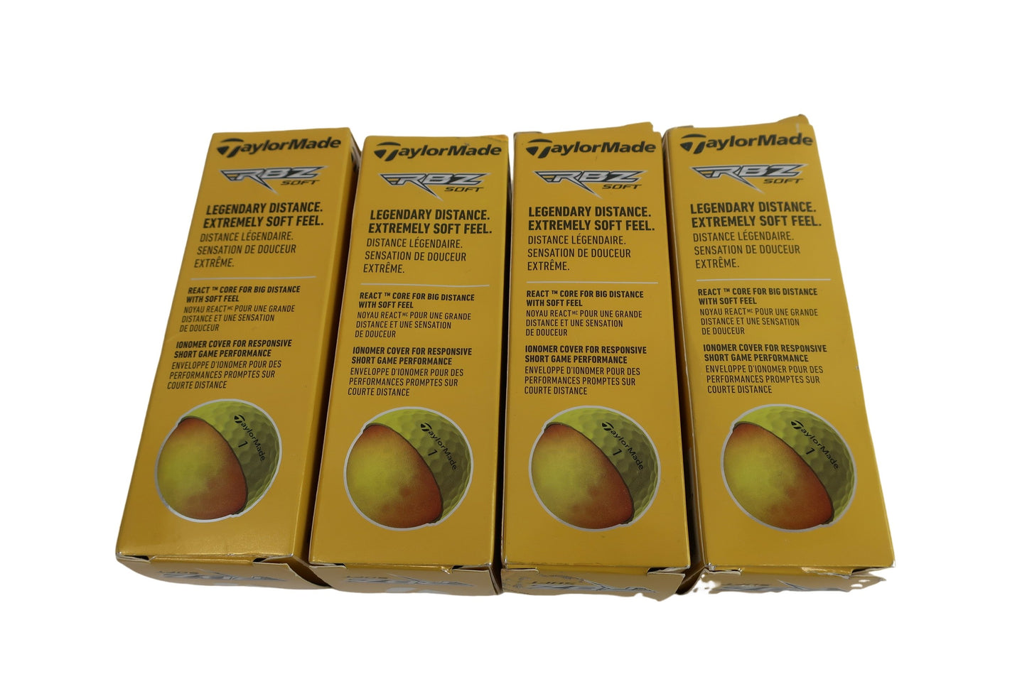 TaylorMade(テーラーメイド) ゴルフボール 黄色 1ダース RBZ SOFT N-3