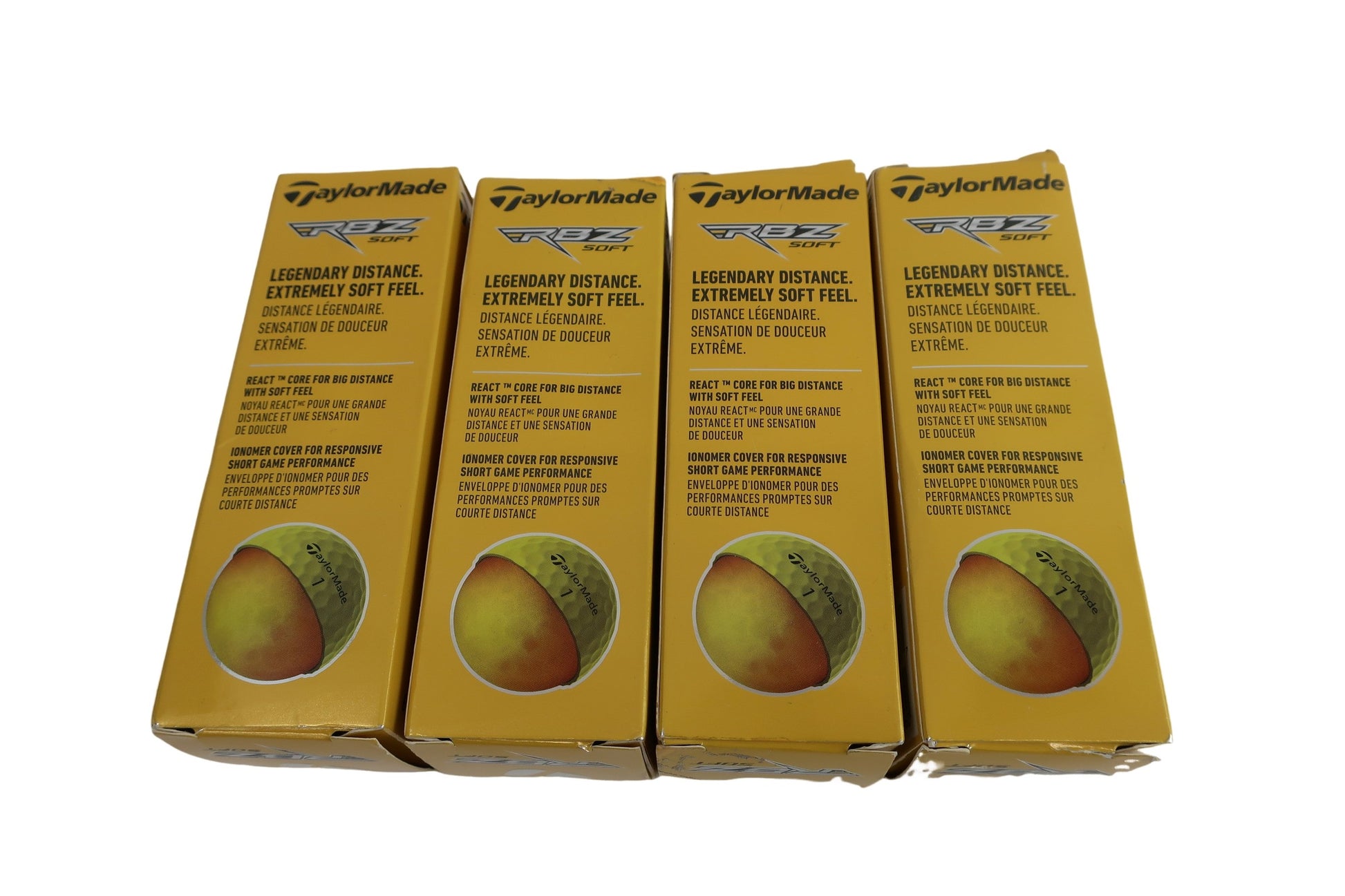 TaylorMade(テーラーメイド) ゴルフボール 黄色 1ダース RBZ SOFT N-3