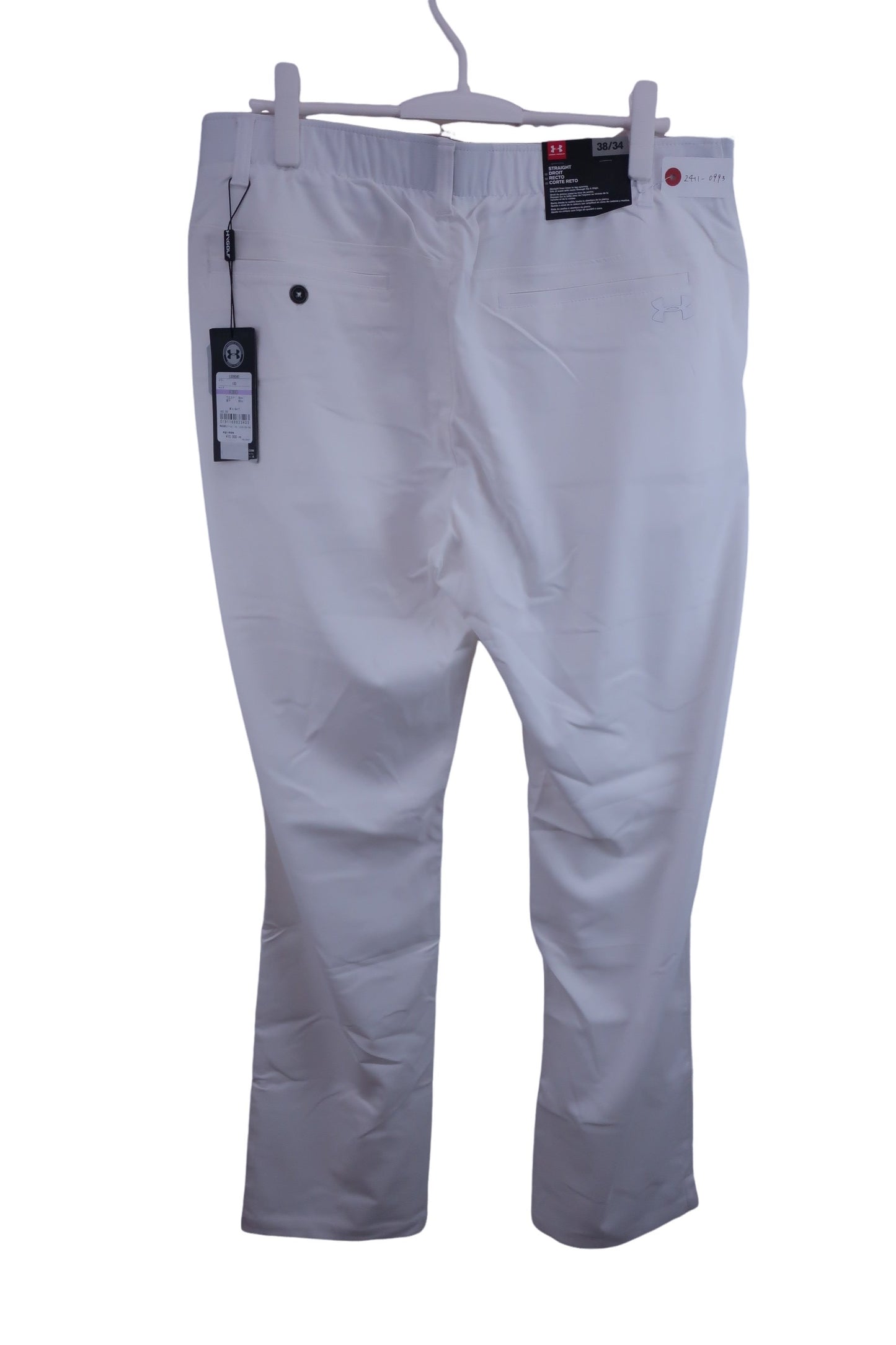 UNDER ARMOUR(アンダーアーマー) パンツ 白 メンズ 38/34 N-2