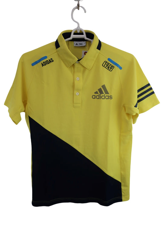 adidas(アディダス) ポロシャツ 黄色 メンズ L/G A-1