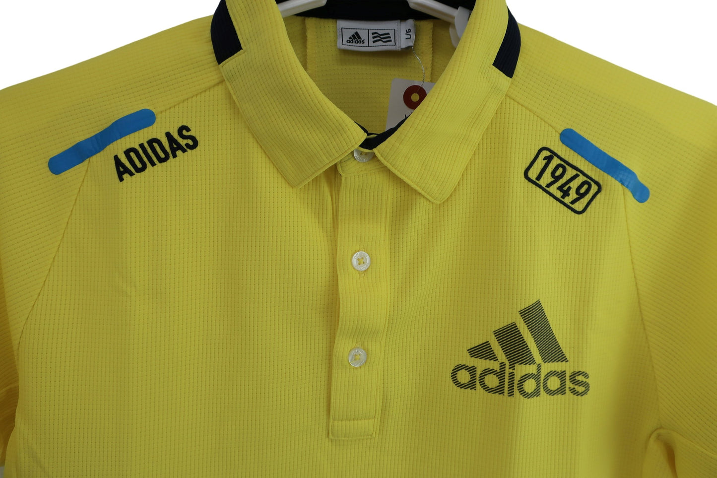 adidas(アディダス) ポロシャツ 黄色 メンズ L/G A-3