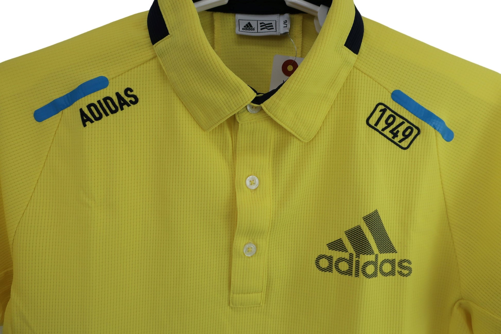 adidas(アディダス) ポロシャツ 黄色 メンズ L/G A-3