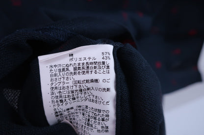 Munsingwear(マンシングウェア) ポロシャツ ネイビー総柄 メンズ L B-7