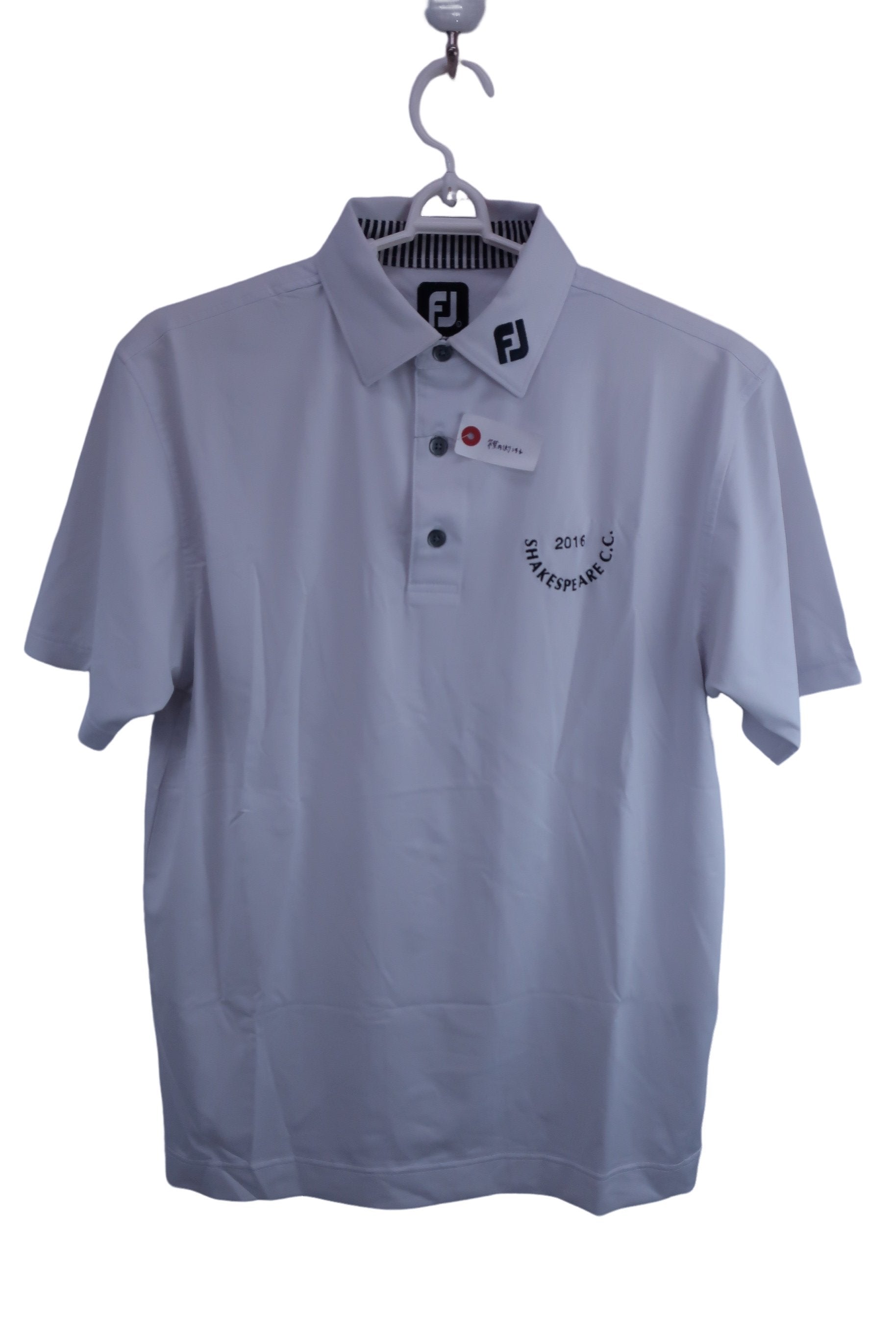 FOOTJOY(フットジョイ) ポロシャツ 白 メンズ L A-1