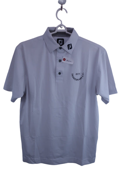 FOOTJOY(フットジョイ) ポロシャツ 白 メンズ L A-1