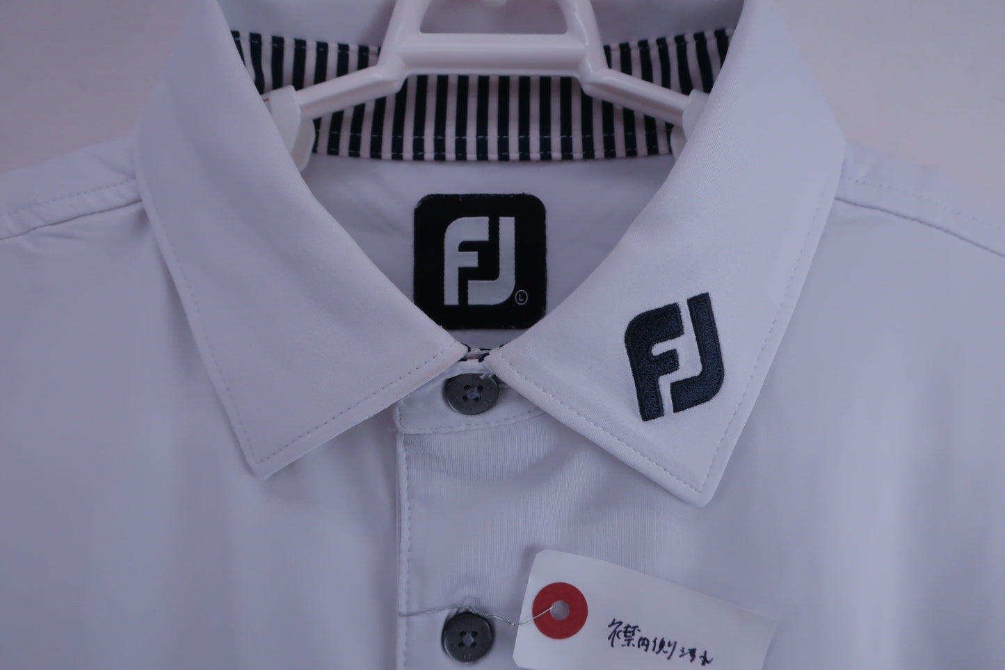 FOOTJOY(フットジョイ) ポロシャツ 白 メンズ L A-3