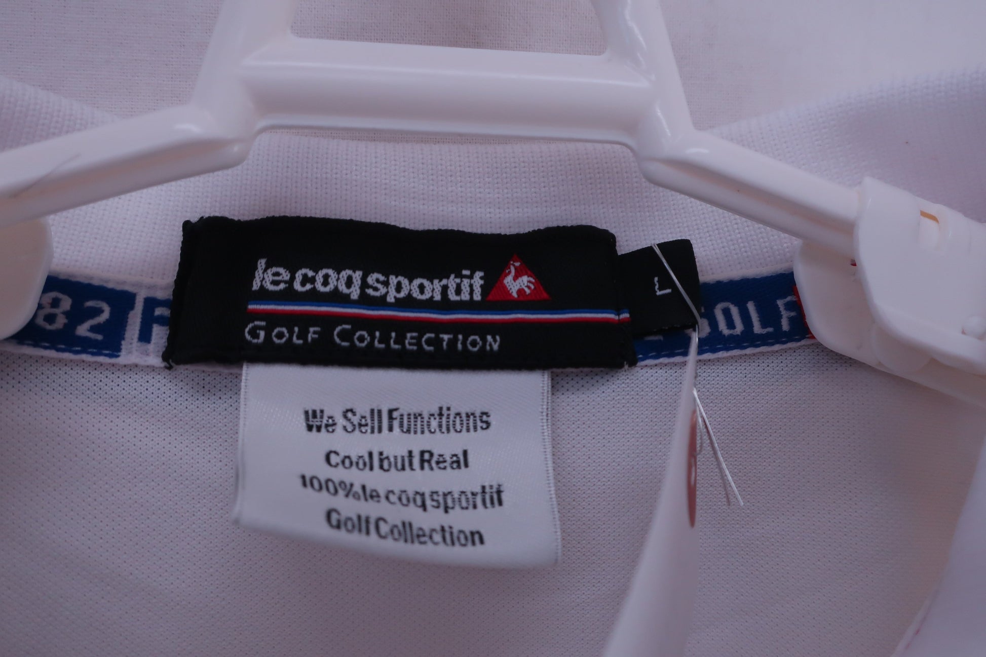 le coq sportif(ルコックスポルティフ) ポロシャツ 白 メンズ L A-2