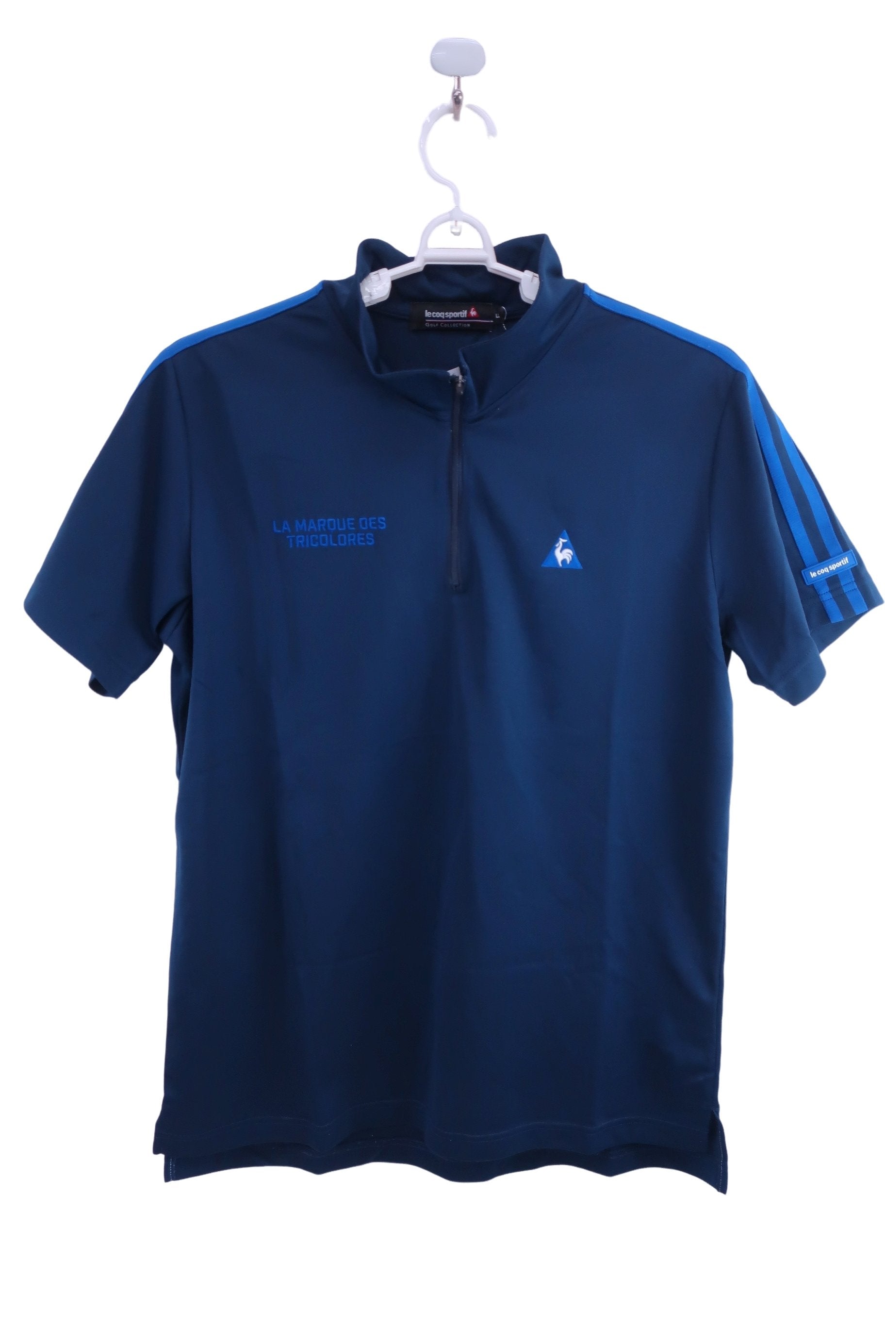 le coq sportif(ルコックスポルティフ) ハーフジップシャツ ネイビー メンズ LL A-1