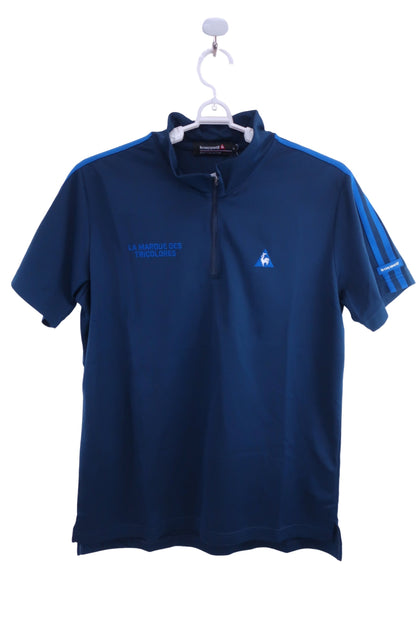 le coq sportif(ルコックスポルティフ) ハーフジップシャツ ネイビー メンズ LL A-1