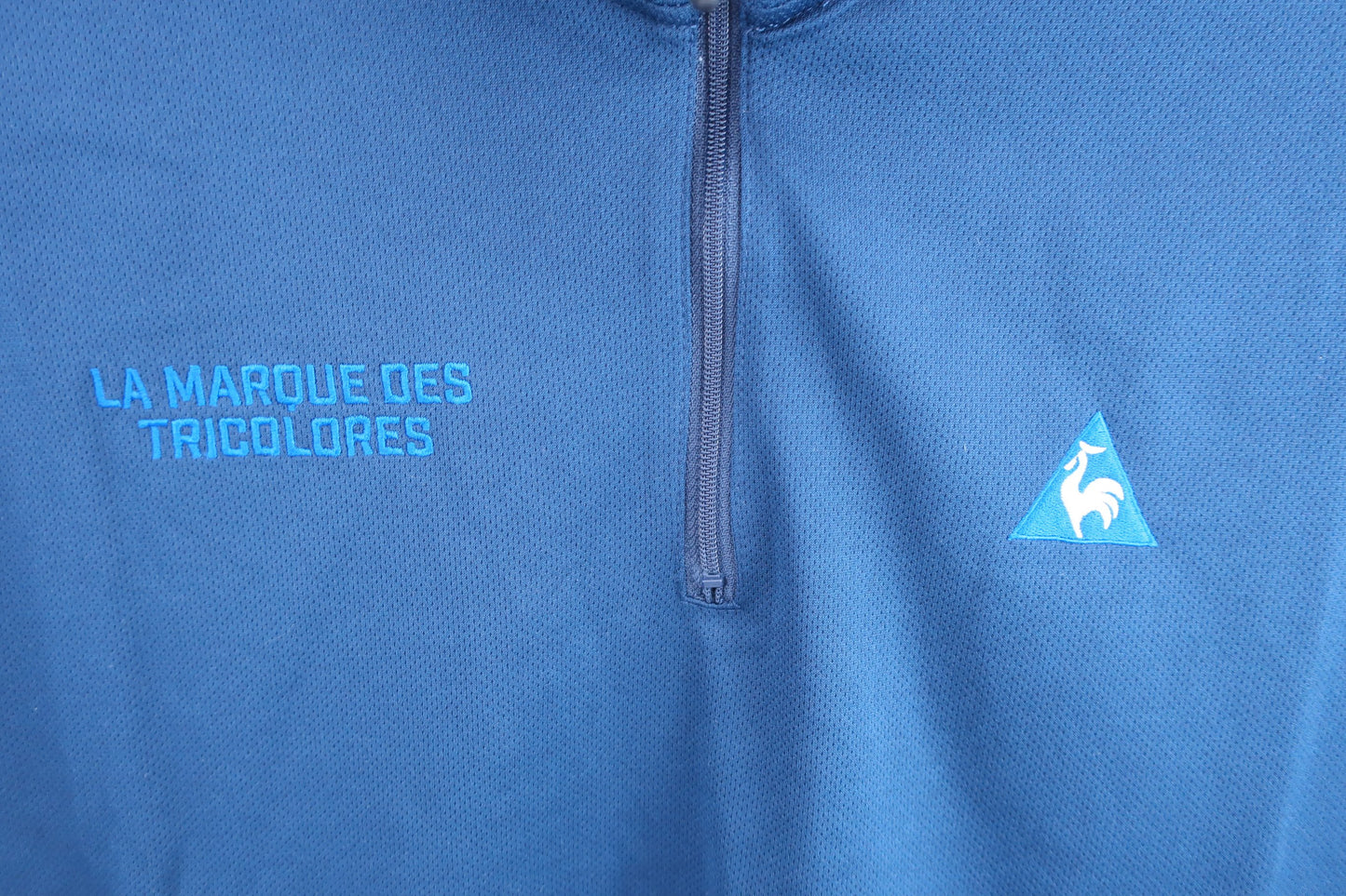 le coq sportif(ルコックスポルティフ) ハーフジップシャツ ネイビー メンズ LL A-3