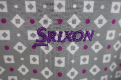 SRIXON(スリクソン) ポロシャツ グレー総柄 メンズ L A-2