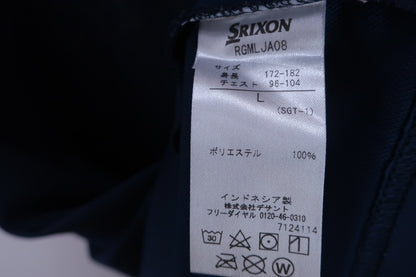 SRIXON(スリクソン) ポロシャツ ネイビー メンズ L A-6