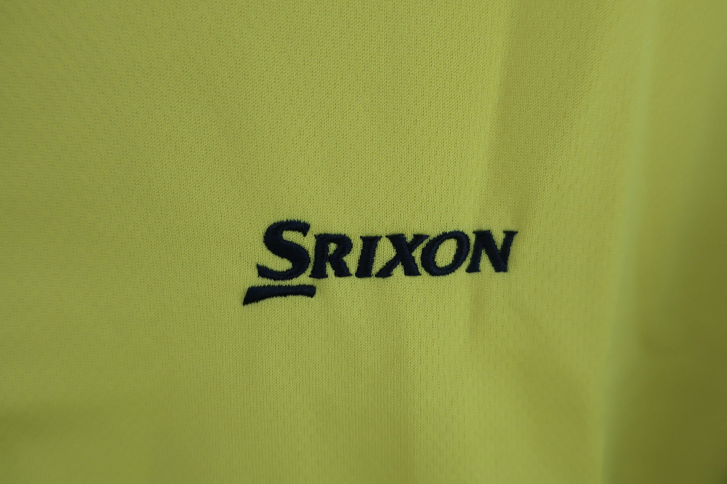 SRIXON(スリクソン) ポロシャツ 黄色ネイビー メンズ LL A-2