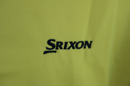 SRIXON(スリクソン) ポロシャツ 黄色ネイビー メンズ LL A-2