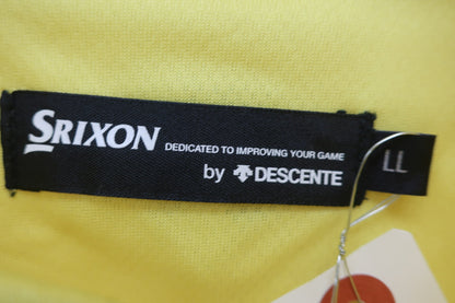 SRIXON(スリクソン) ポロシャツ 黄色ネイビー メンズ LL A-4