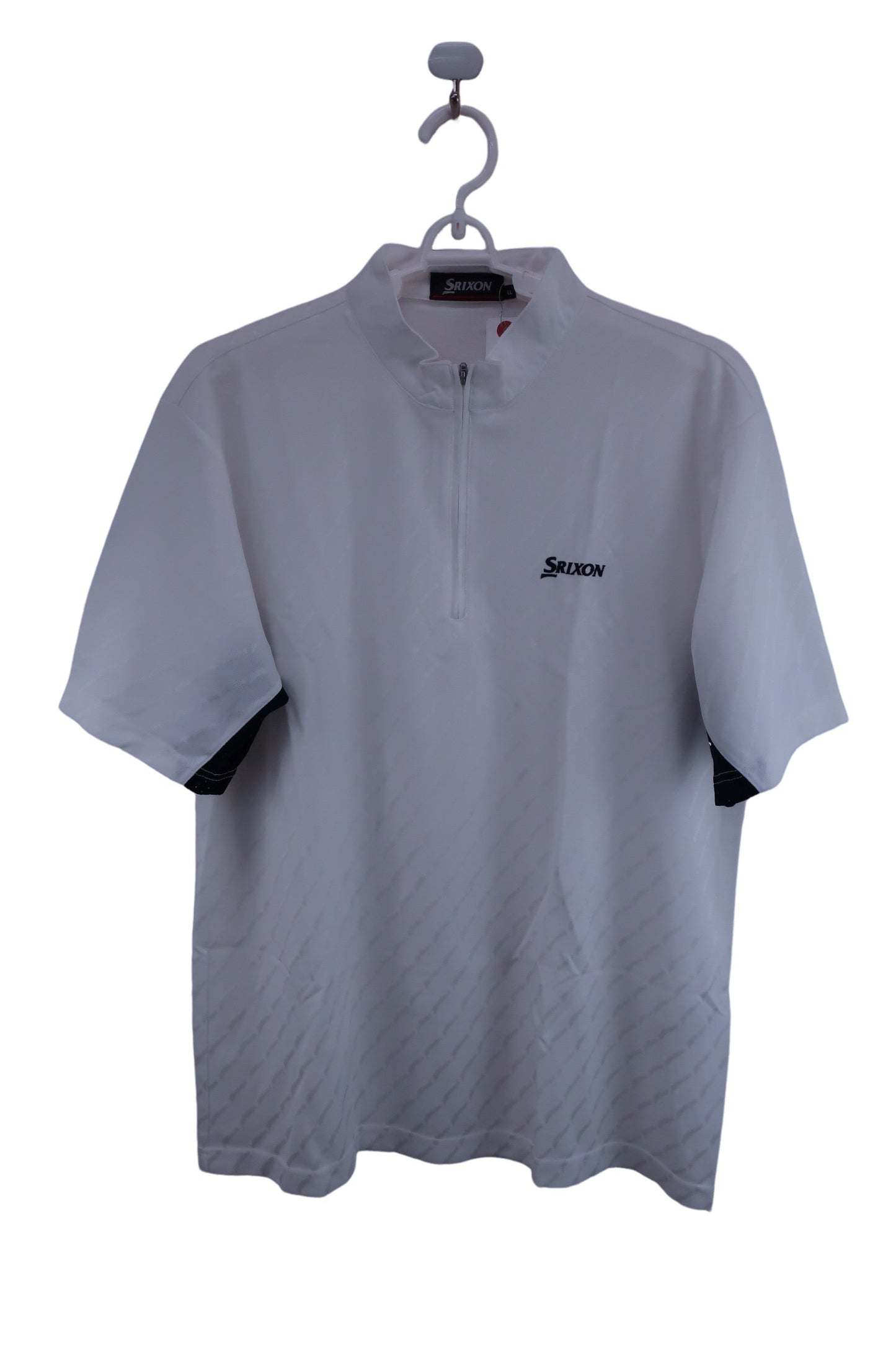 SRIXON(スリクソン) ハーフジップシャツ 白 メンズ LL A-1