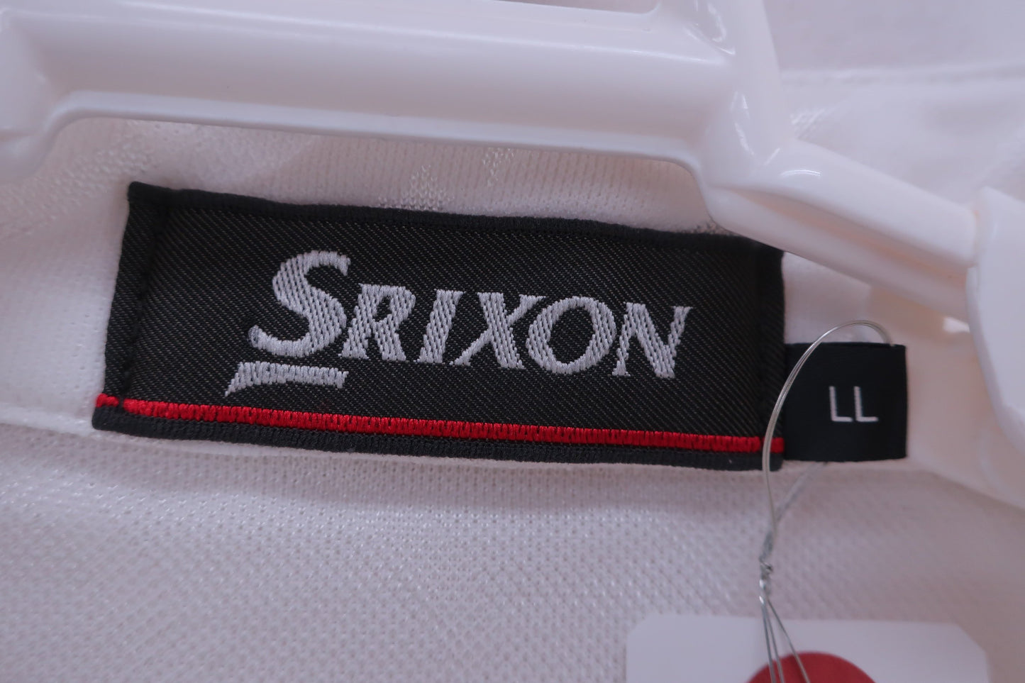 SRIXON(スリクソン) ハーフジップシャツ 白 メンズ LL A-3