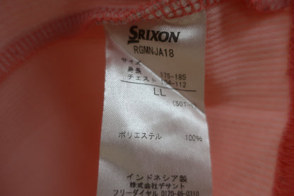 SRIXON(スリクソン) ポロシャツ オレンジ メンズ LL A-6