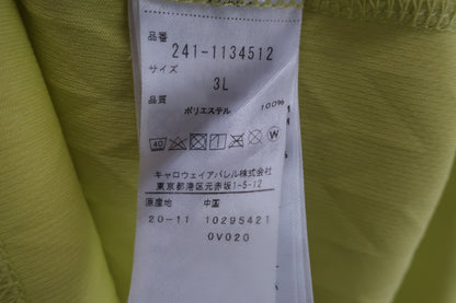 Callaway(キャロウェイ) ポロシャツ 黄色 メンズ 3L A-6