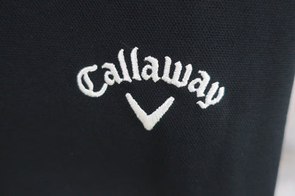 Callaway(キャロウェイ) ポロシャツ 白黒 メンズ LL A-2