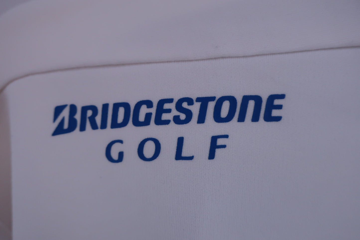 BRIDGESTONE GOLF(ブリヂストンゴルフ) 長袖ポロシャツ 白青 メンズ LL A-3