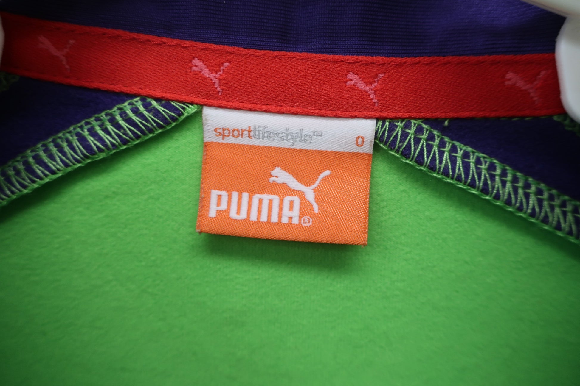PUMA GOLF(プーマゴルフ) 長袖ポロシャツ 黄緑 メンズ O A-3