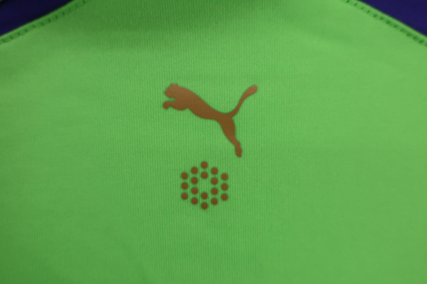 PUMA GOLF(プーマゴルフ) 長袖ポロシャツ 黄緑 メンズ O A-5