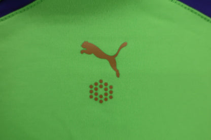 PUMA GOLF(プーマゴルフ) 長袖ポロシャツ 黄緑 メンズ O A-5