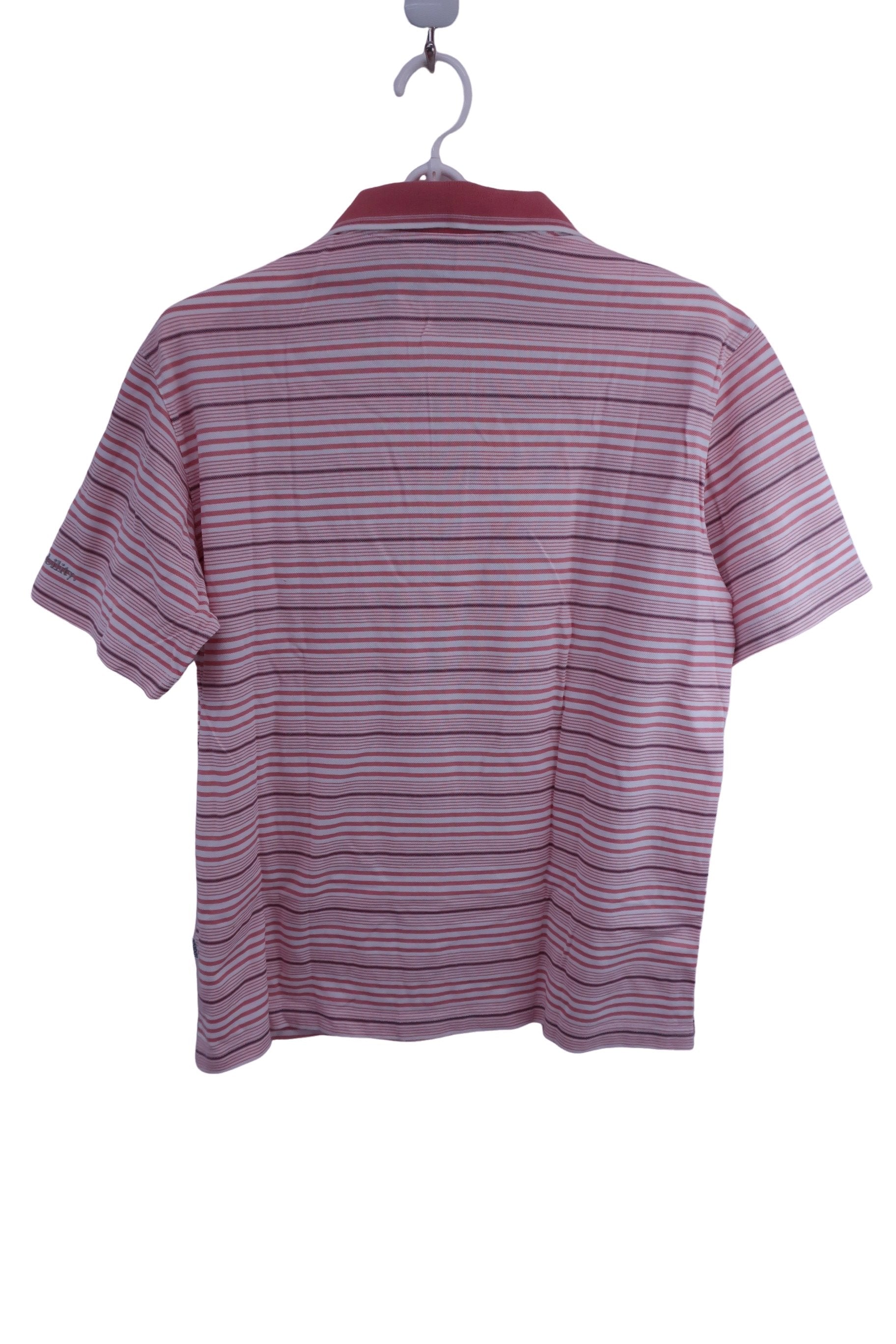 adabat(アダバット) ポロシャツ ピンクボーダー メンズ 48 B-5