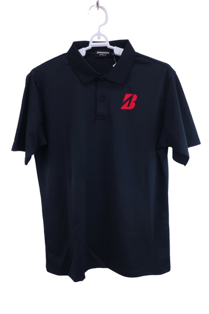 BRIDGESTONE GOLF(ブリヂストンゴルフ) ポロシャツ 黒 メンズ L A-1