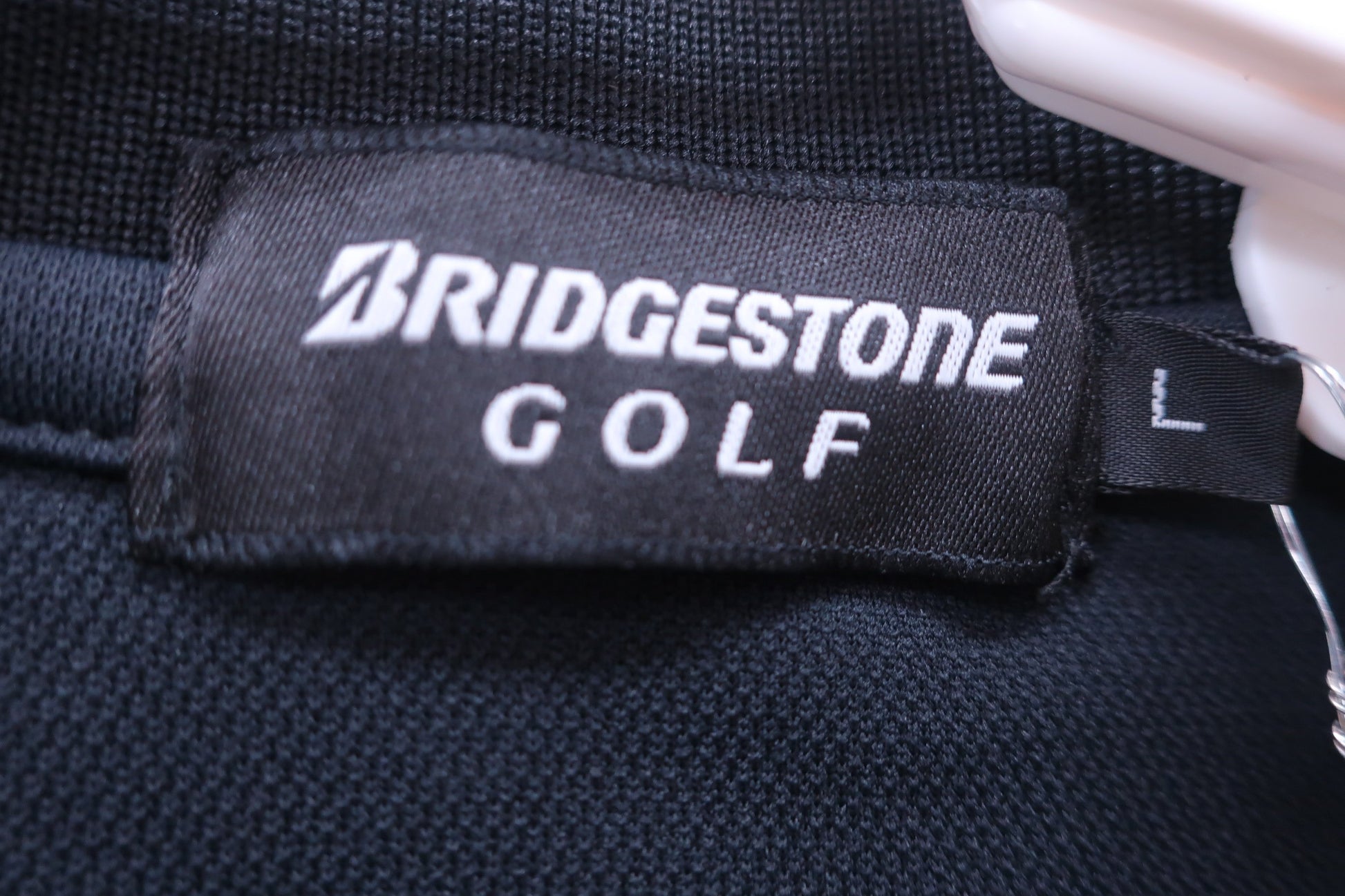 BRIDGESTONE GOLF(ブリヂストンゴルフ) ポロシャツ 黒 メンズ L A-3