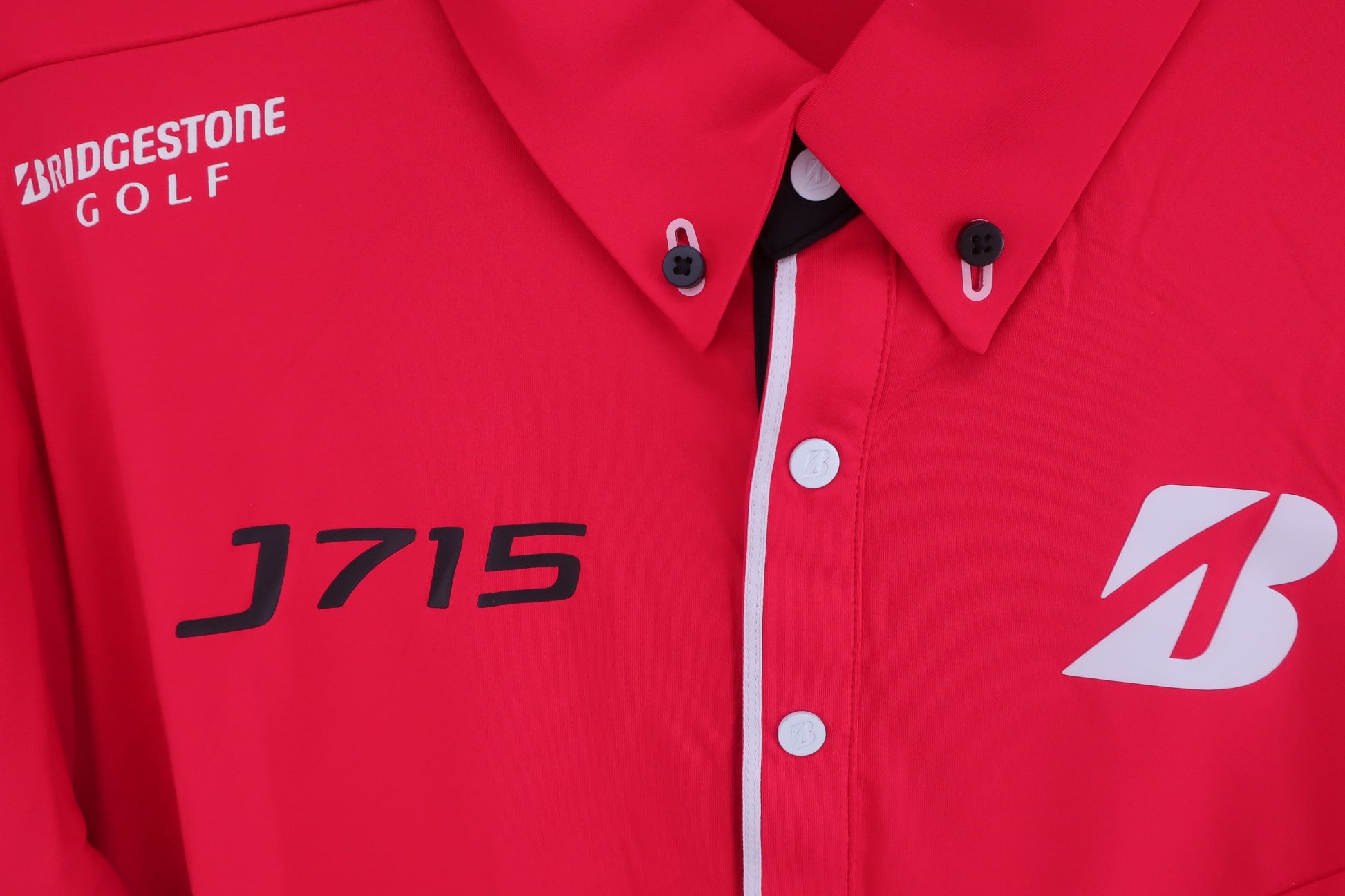 BRIDGESTONE GOLF(ブリヂストンゴルフ) ポロシャツ 赤 メンズ L A-2