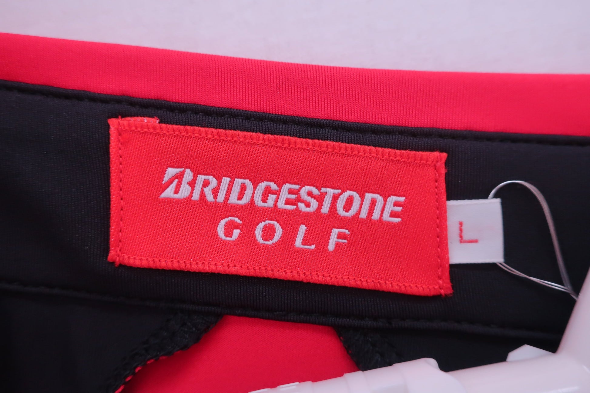 BRIDGESTONE GOLF(ブリヂストンゴルフ) ポロシャツ 赤 メンズ L A-3