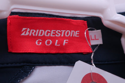BRIDGESTONE GOLF(ブリヂストンゴルフ) ポロシャツ 白 メンズ LL B-5