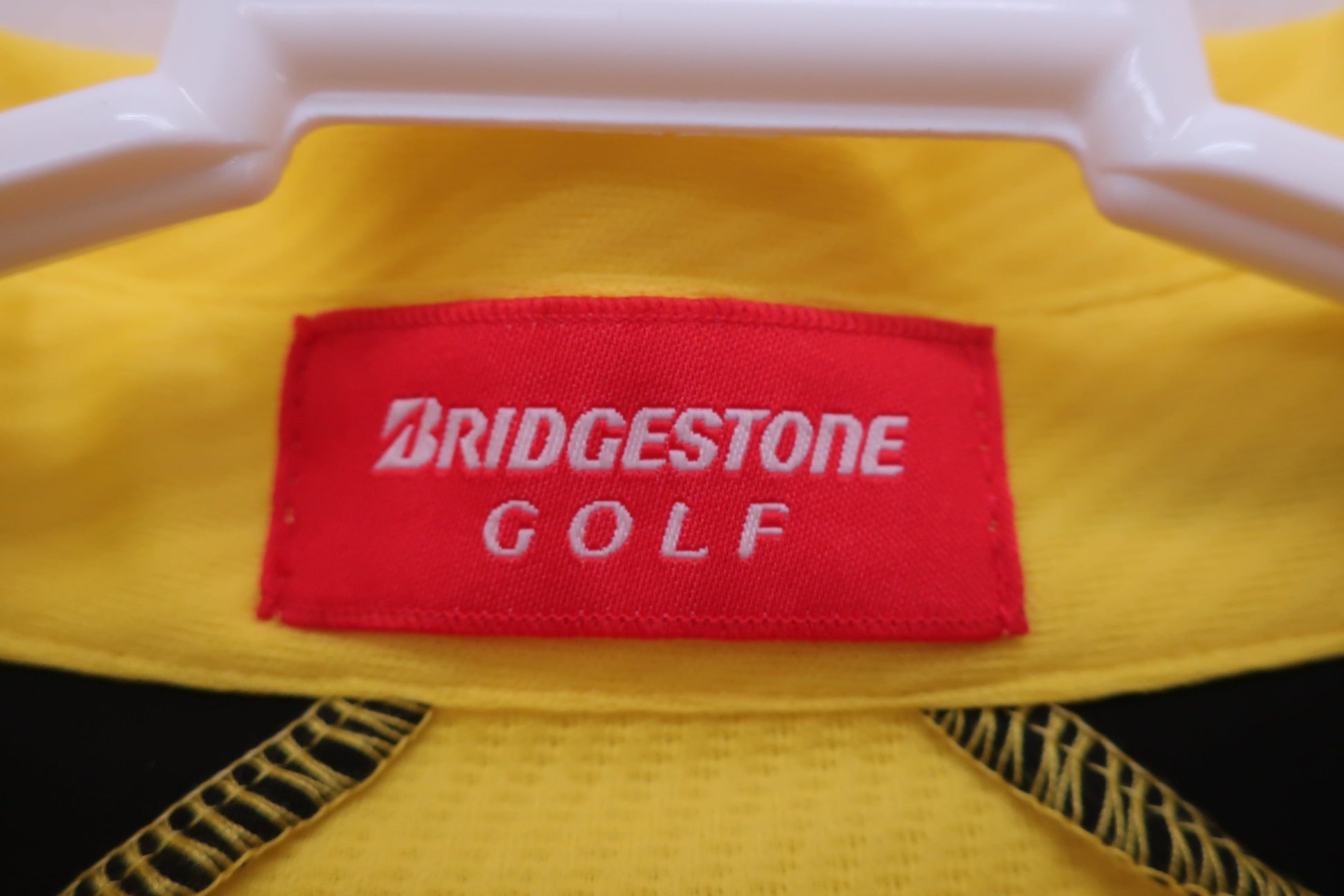 BRIDGESTONE GOLF(ブリヂストンゴルフ) ポロシャツ 黄色 メンズ A-5