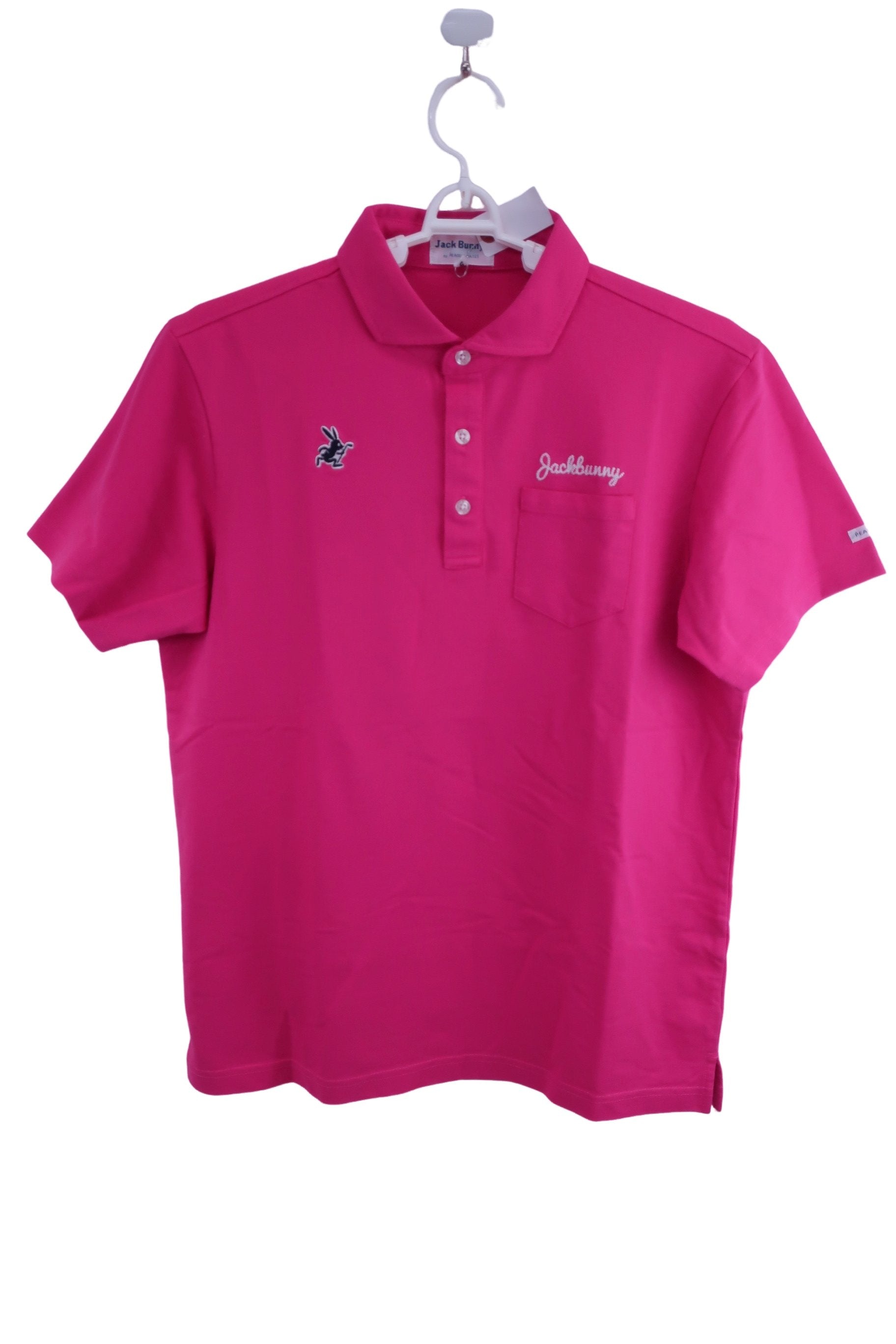 Jack Bunny(ジャックバニー) ポロシャツ ピンク メンズ 5 262-8160417 A-1