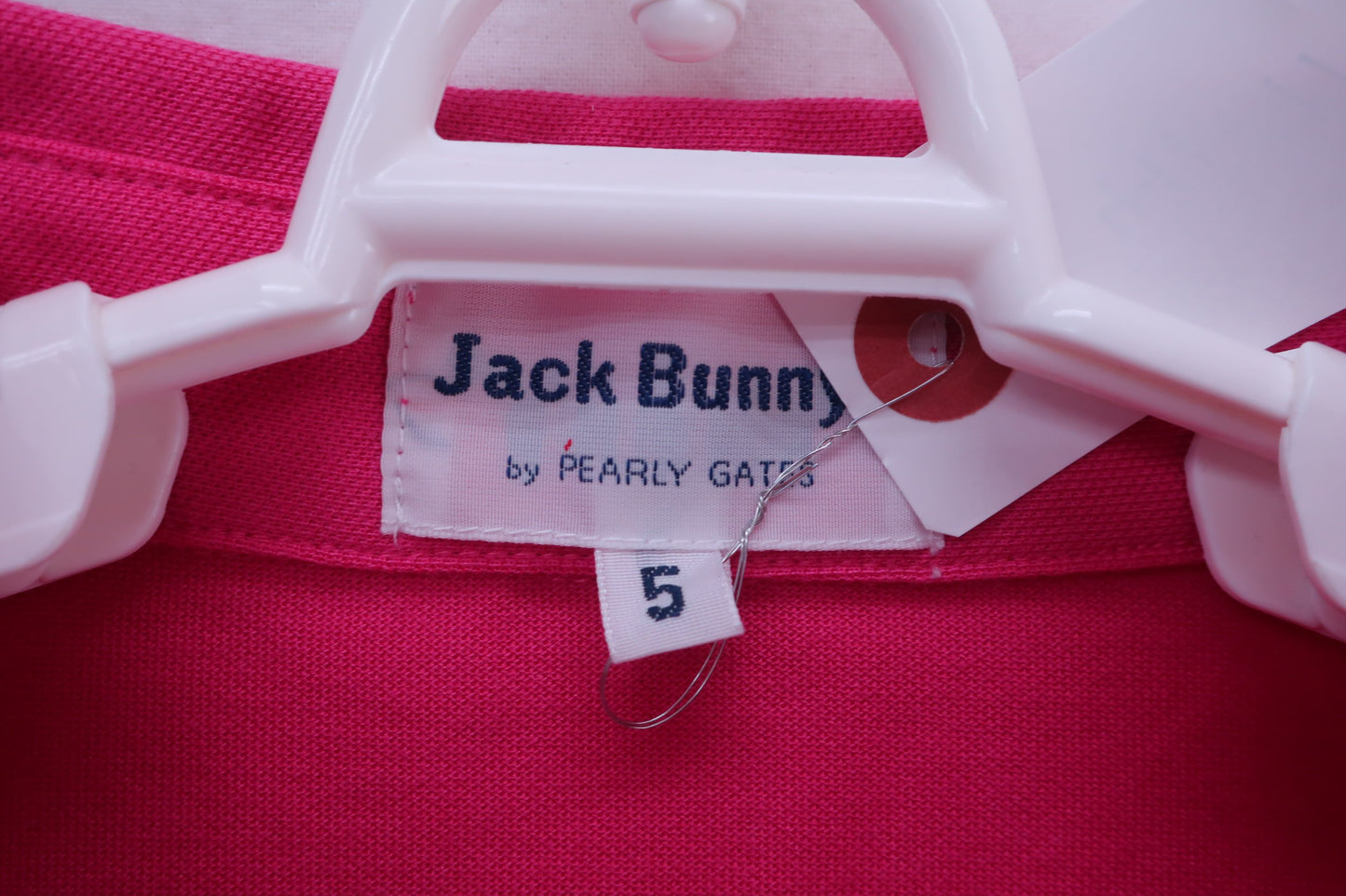 Jack Bunny(ジャックバニー) ポロシャツ ピンク メンズ 5 262-8160417 A-2