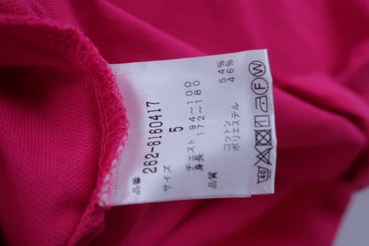 Jack Bunny(ジャックバニー) ポロシャツ ピンク メンズ 5 262-8160417 A-5