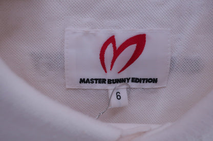 MASTER BUNNY EDITION(マスターバニーエディション) ポロシャツ 白 メンズ 6 758-0160301 B-2