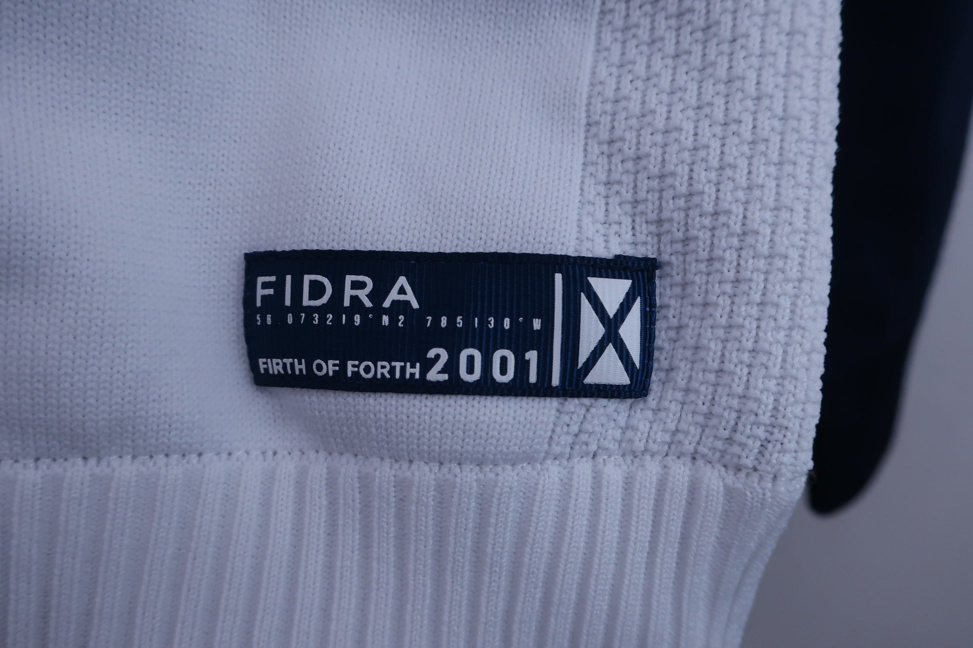 FIDRA(フィドラ) スニード 白ネイビー メンズ XL A-4