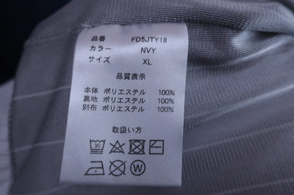 FIDRA(フィドラ) スニード 白ネイビー メンズ XL A-6