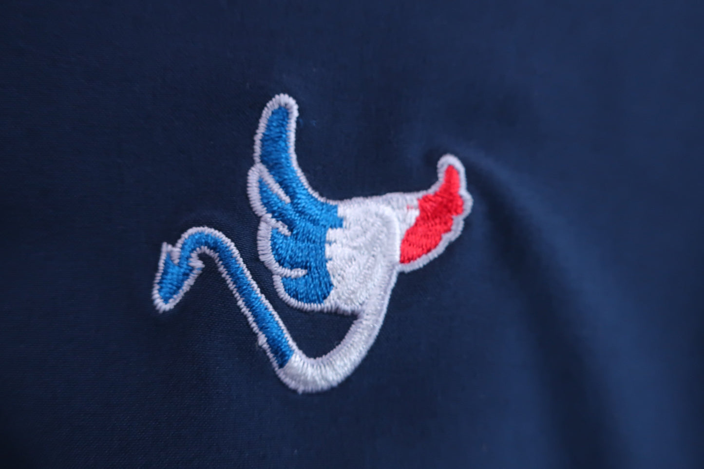 OCLUNK(クランク) ニットブルゾン ネイビー メンズ XL A-3