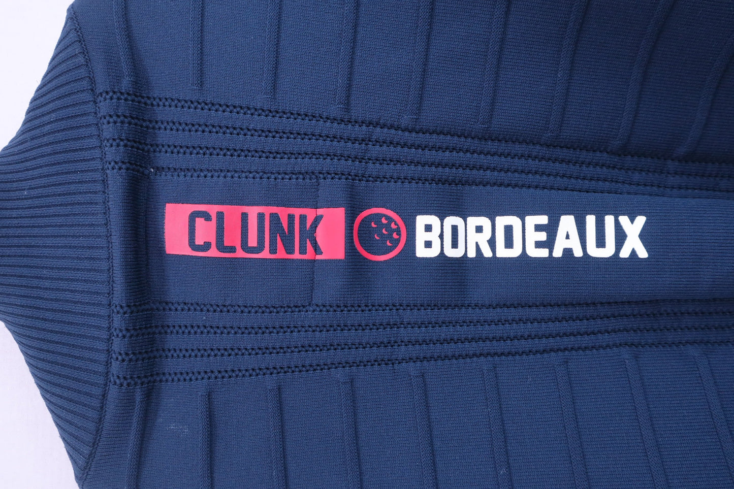 OCLUNK(クランク) ニットブルゾン ネイビー メンズ XL A-6